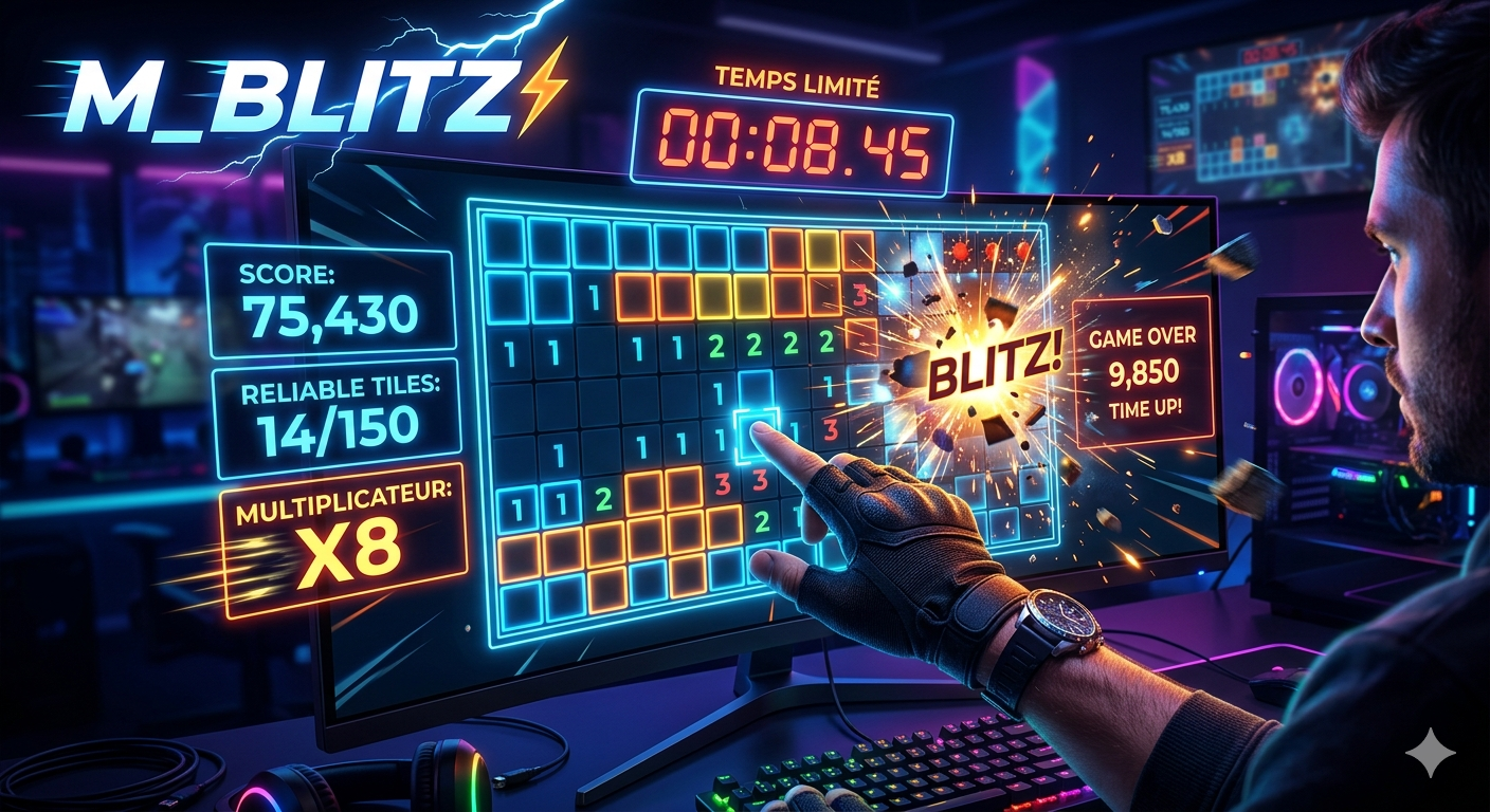 M_BLITZ Démineur Revisité