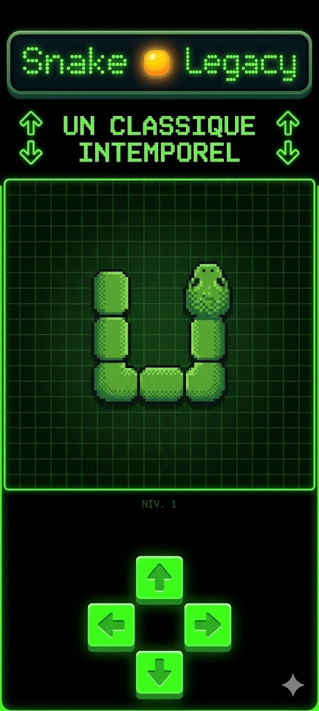 Snake Legacy jeu rétro